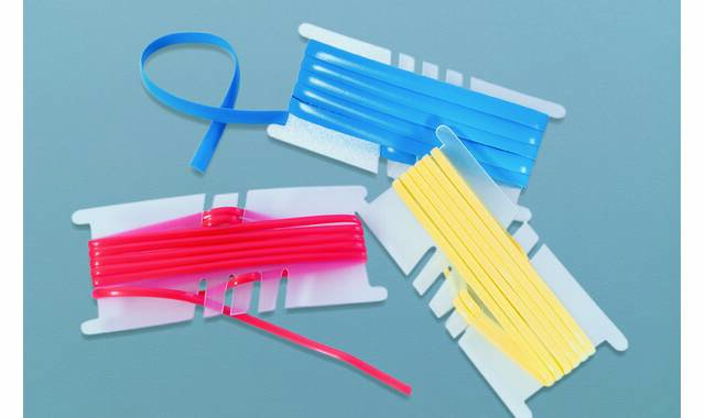 Medi-loop mini blauw 0.9x1.4mm (10 paar)