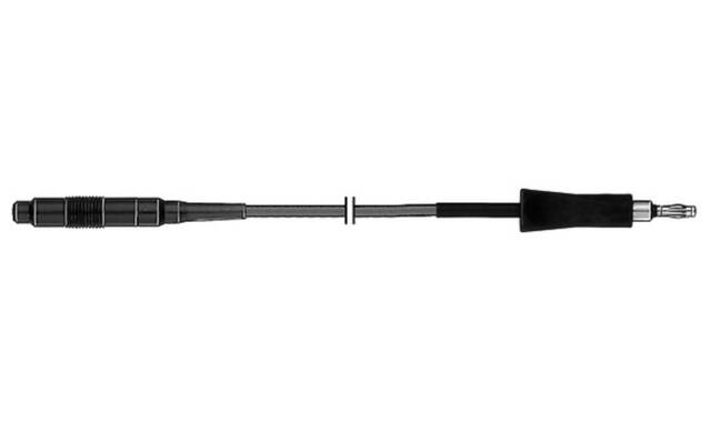 Monopolair HF-snoer met 5 mm. plug